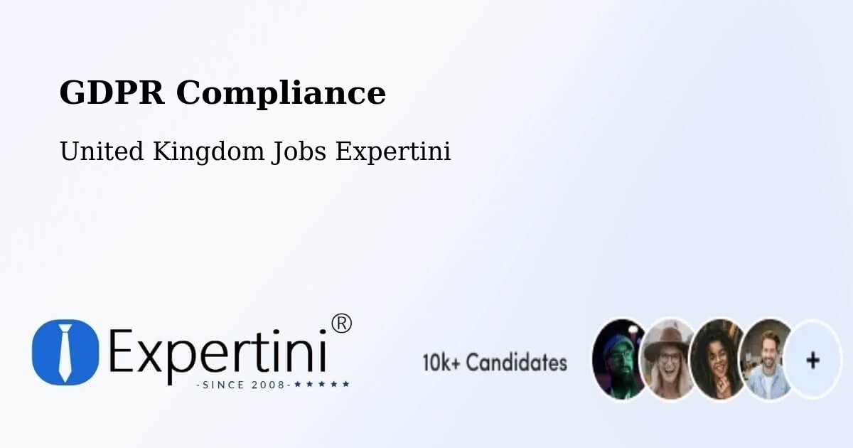 EU GDPR Compliance Statement – Alsager - United Kingdom Jobs Expertini