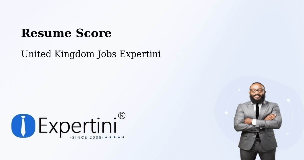 Resume Score & Job Description Match Tool – Alsager - United Kingdom Jobs Expertini